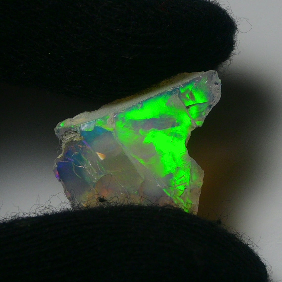 White Opal 7.85 Carats | Natural White Ethiopian Opal Rough - Ready for Cutting & Jewelry!