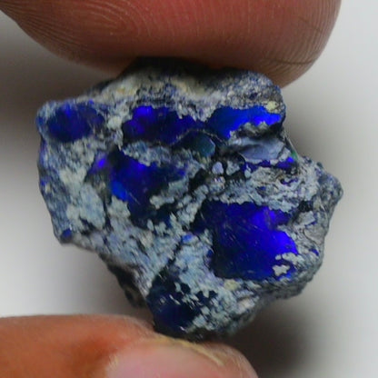 Rare Black Opal 11.70 Carats | Natural Black Ethiopian Opal Rough - Ready for Cutting & Jewelry!