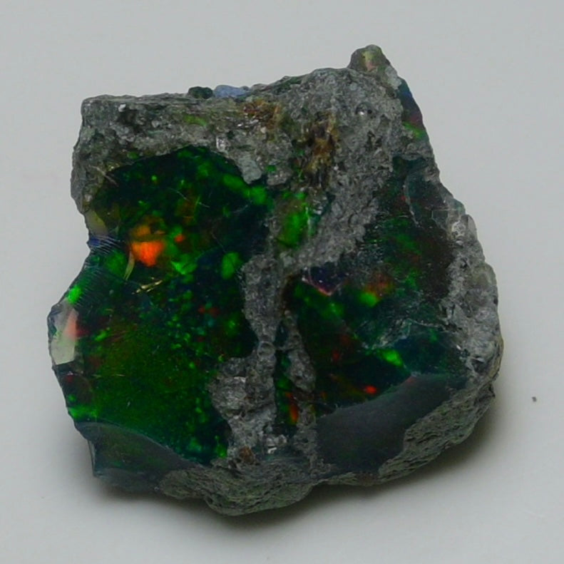 Rare Black Opal  10.00 Carats | Natural Black Ethiopian Opal Rough - Ready for Cutting & Jewelry!