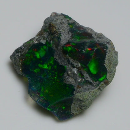 Rare Black Opal  10.00 Carats | Natural Black Ethiopian Opal Rough - Ready for Cutting & Jewelry!