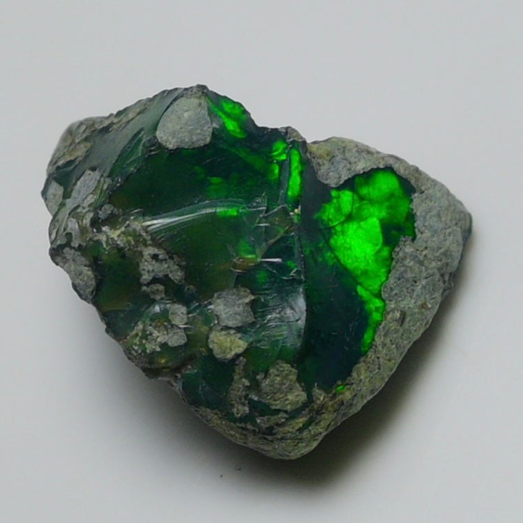 Rare Black Opal 8.70 Carats | Natural Black Ethiopian Opal Rough - Ready for Cutting & Jewelry!