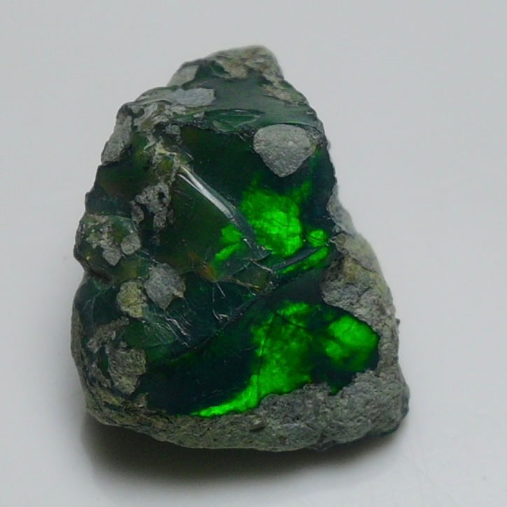 Rare Black Opal 8.70 Carats | Natural Black Ethiopian Opal Rough - Ready for Cutting & Jewelry!