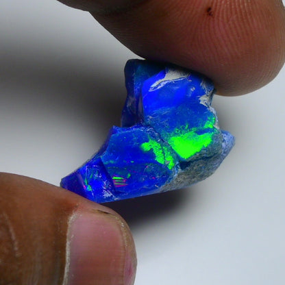 Rare Blue Opal 11.80 Carats | Natural Blue Ethiopian Opal Rough - Ready for Cutting & Jewelry!