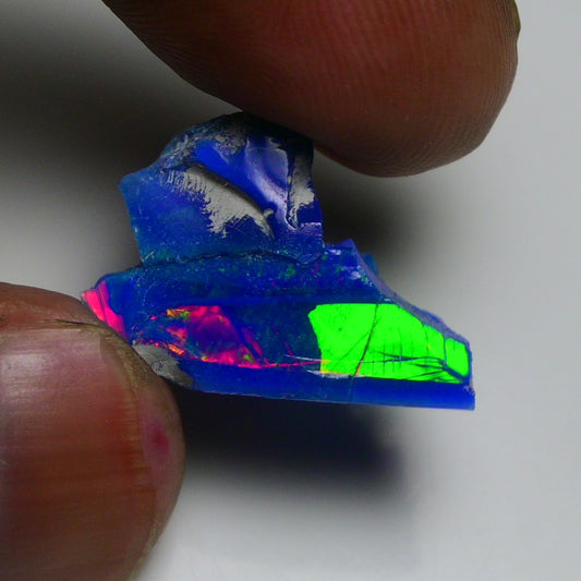 Rare Blue Opal 11.80 Carats | Natural Blue Ethiopian Opal Rough - Ready for Cutting & Jewelry!