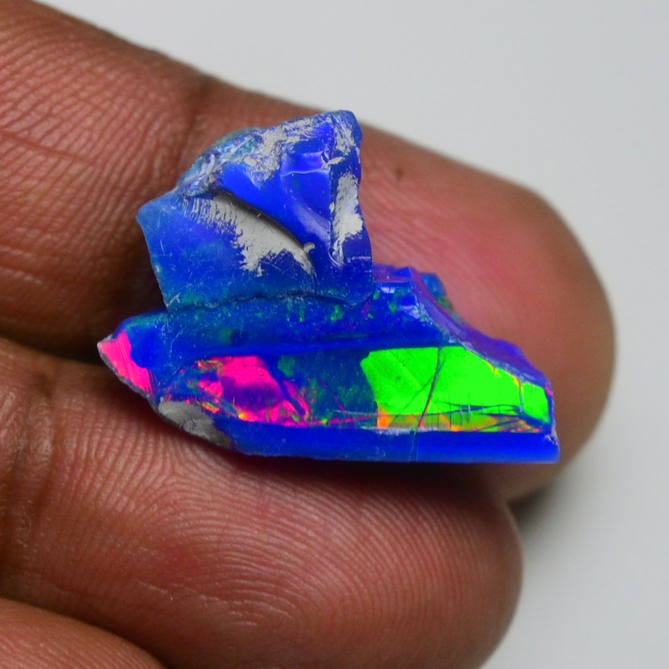 Rare Blue Opal 11.80 Carats | Natural Blue Ethiopian Opal Rough - Ready for Cutting & Jewelry!