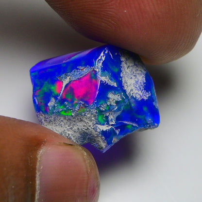 Rare Blue Opal 11.95 Carats | Natural Blue Ethiopian Opal Rough - Ready for Cutting & Jewelry!