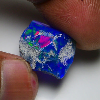Rare Blue Opal 11.95 Carats | Natural Blue Ethiopian Opal Rough - Ready for Cutting & Jewelry!