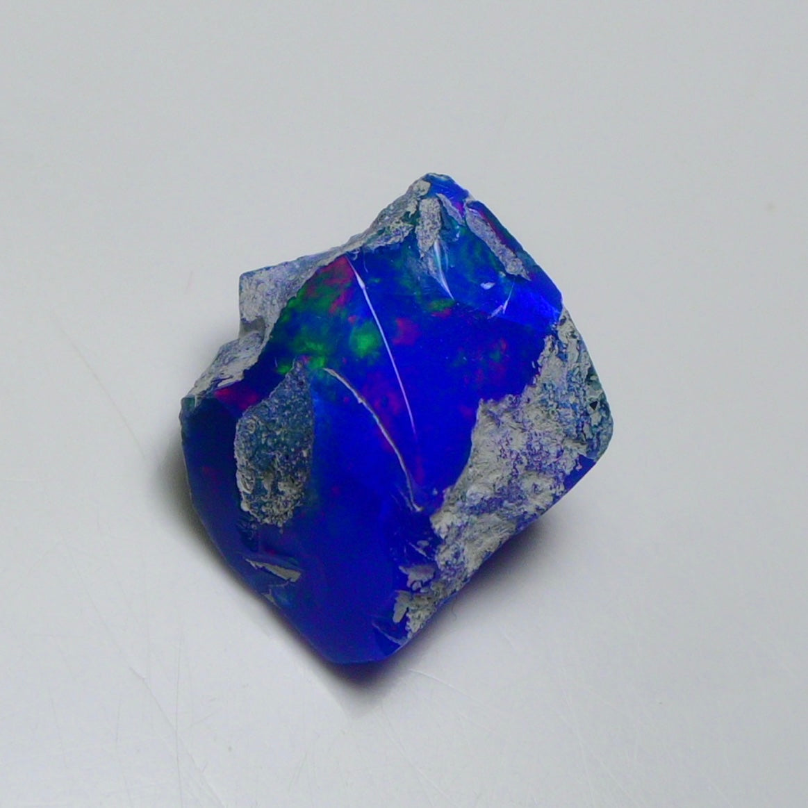 Rare Blue Opal 11.95 Carats | Natural Blue Ethiopian Opal Rough - Ready for Cutting & Jewelry!