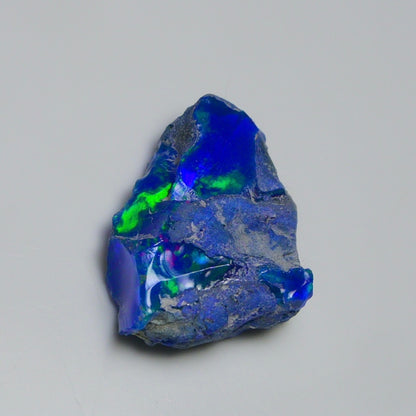 Rare Blue Opal 20.95 Carats | Natural Blue Ethiopian Opal Rough - Ready for Cutting & Jewelry!