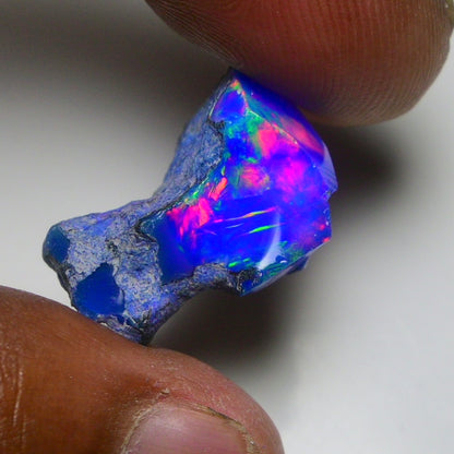 Rare Blue Opal 13.85 Carats | Natural Blue Ethiopian Opal Rough - Ready for Cutting & Jewelry!