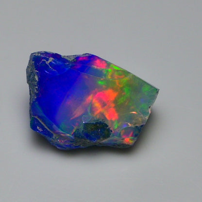 Rare Blue Opal 13.55 Carats | Natural Blue Ethiopian Opal Rough - Ready for Cutting & Jewelry!