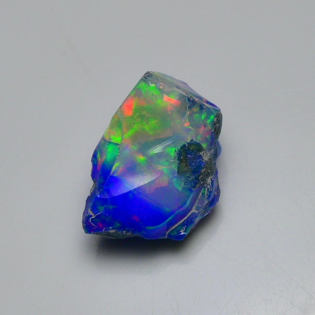 Rare Blue Opal 13.55 Carats | Natural Blue Ethiopian Opal Rough - Ready for Cutting & Jewelry!