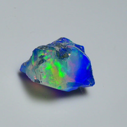 Rare Blue Opal 13.55 Carats | Natural Blue Ethiopian Opal Rough - Ready for Cutting & Jewelry!