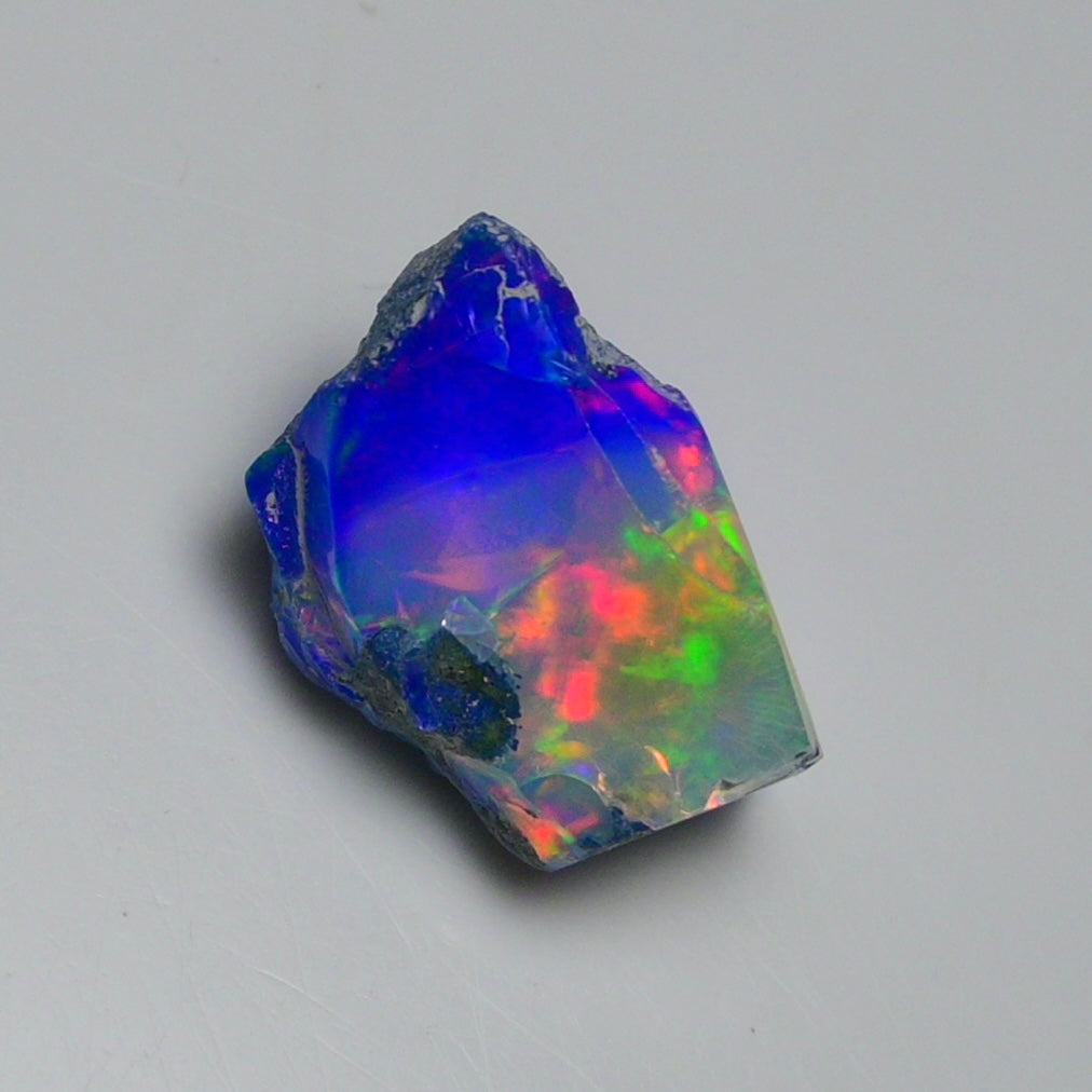 Rare Blue Opal 13.55 Carats | Natural Blue Ethiopian Opal Rough - Ready for Cutting & Jewelry!