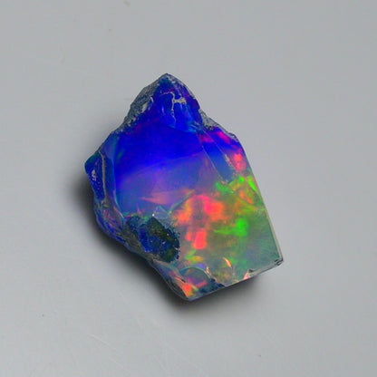 Rare Blue Opal 13.55 Carats | Natural Blue Ethiopian Opal Rough - Ready for Cutting & Jewelry!