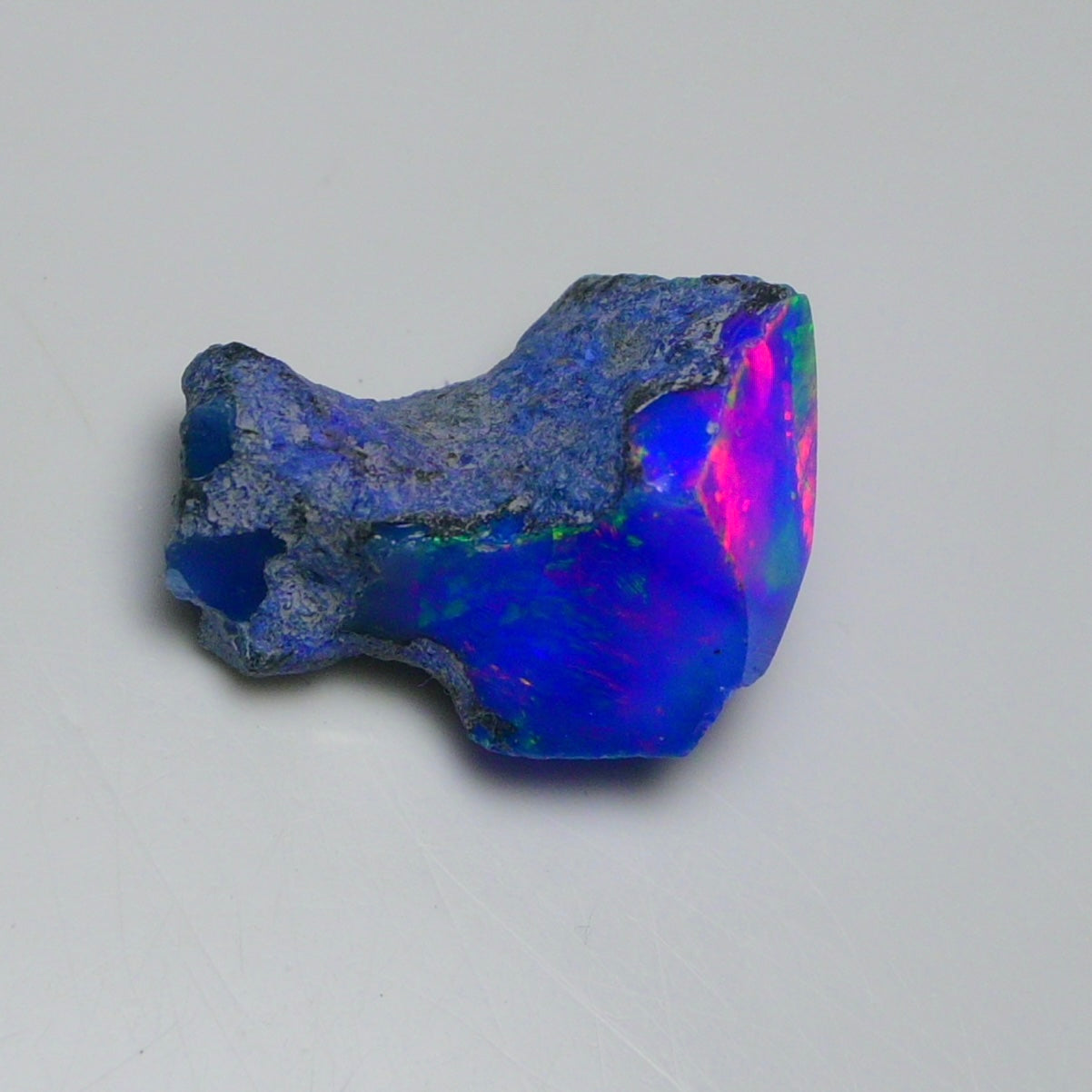 Rare Blue Opal 13.85 Carats | Natural Blue Ethiopian Opal Rough - Ready for Cutting & Jewelry!