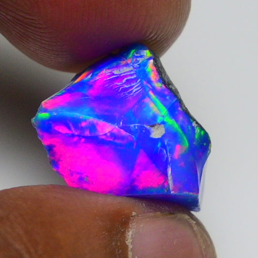 Rare Blue Opal 13.85 Carats | Natural Blue Ethiopian Opal Rough - Ready for Cutting & Jewelry!