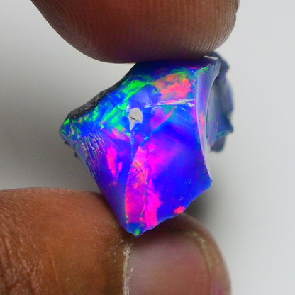 Rare Blue Opal 13.85 Carats | Natural Blue Ethiopian Opal Rough - Ready for Cutting & Jewelry!