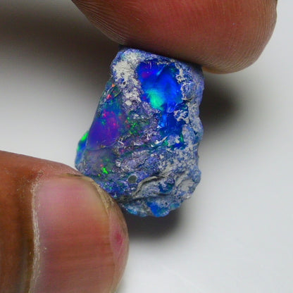 Rare Blue Opal 12.05 Carats | Natural Blue Ethiopian Opal Rough - Ready for Cutting & Jewelry!