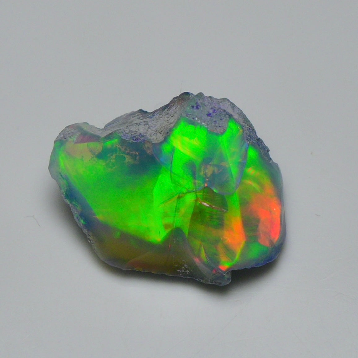 Rare Green Opal 14.50 Carats | Natural Green Ethiopian Opal Rough - Ready for Cutting & Jewelry!