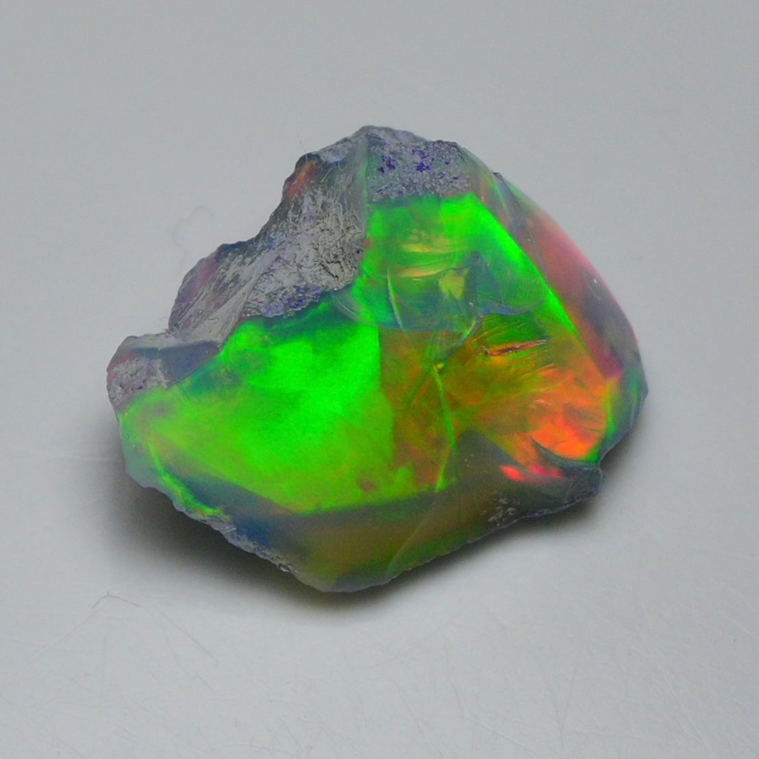 Rare Green Opal 14.50 Carats | Natural Green Ethiopian Opal Rough - Ready for Cutting & Jewelry!