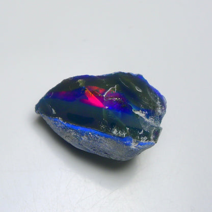 Rare Blue Opal Blue 15.50 Carats | Natural Blue Ethiopian Opal Rough - Ready for Cutting & Jewelry!