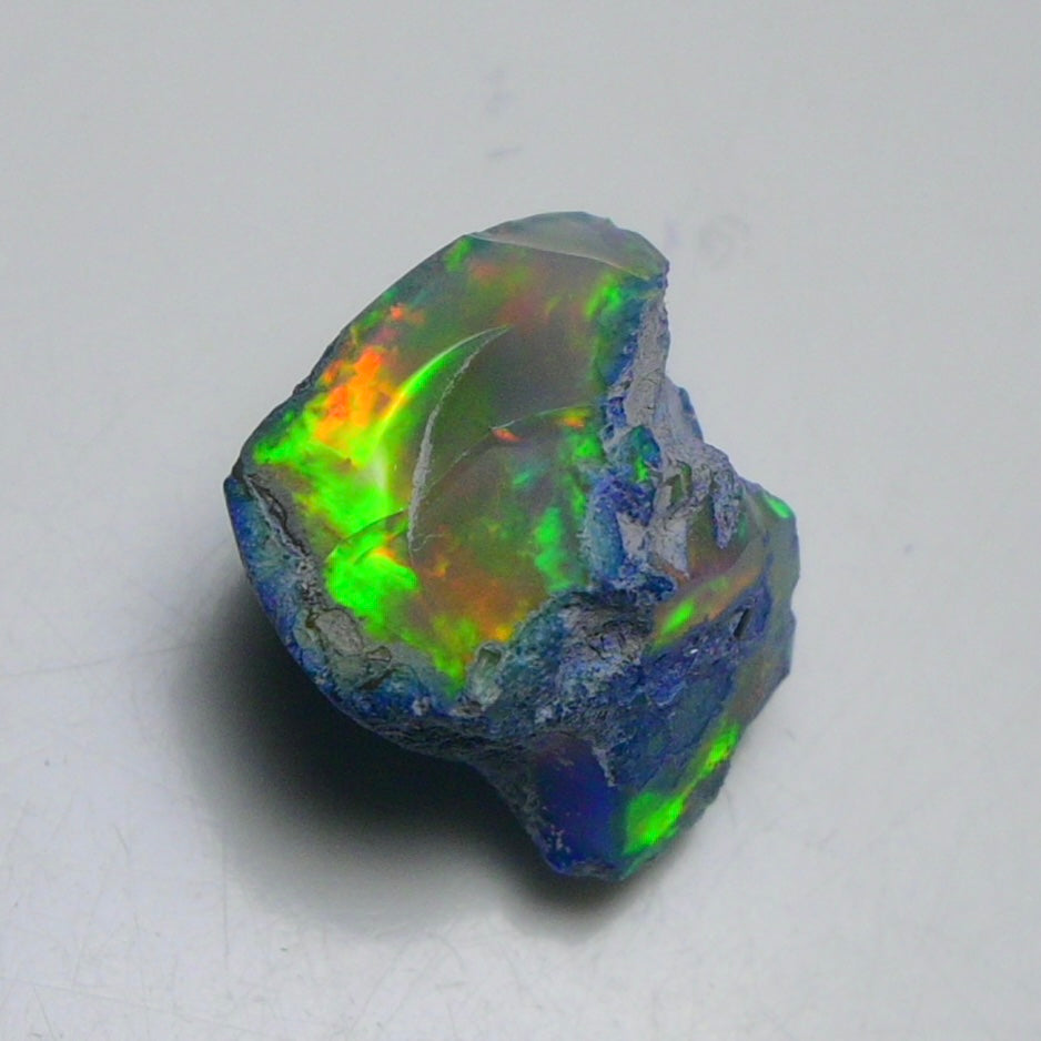 Rare Green Opal 11.50 Carats | Natural Green Ethiopian Opal Rough - Ready for Cutting & Jewelry!