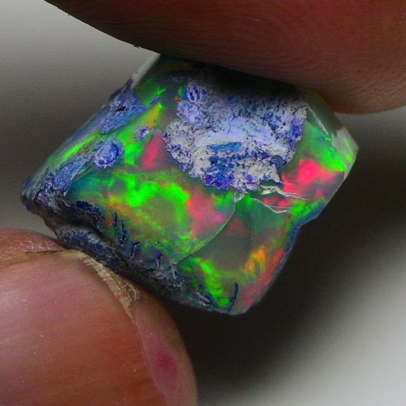 Rare Green Opal 11.50 Carats | Natural Green Ethiopian Opal Rough - Ready for Cutting & Jewelry!