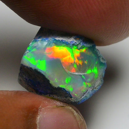 Rare Green Opal 11.50 Carats | Natural Green Ethiopian Opal Rough - Ready for Cutting & Jewelry!
