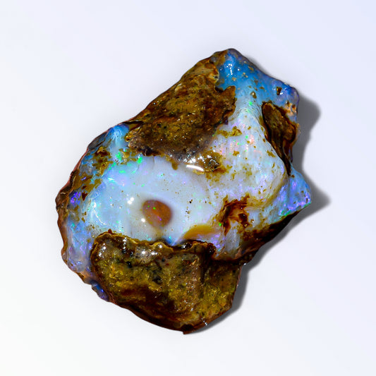 Classic Large Opal Rough 44.00 Carat Natural Ethiopian Opal Raw 30x23 MM