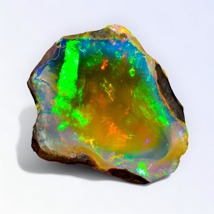 Classic Large Opal Rough 31.50 Carat Natural Ethiopian Opal Raw 33x28 MM