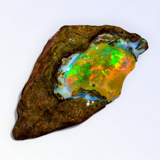 Classic Large Opal Rough 54.00 Carat Natural Ethiopian Opal Raw 41x25 MM