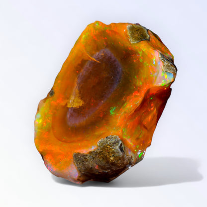 Classic Large Opal Rough 96.00 Carat Natural Ethiopian Opal Raw 40x26 MM