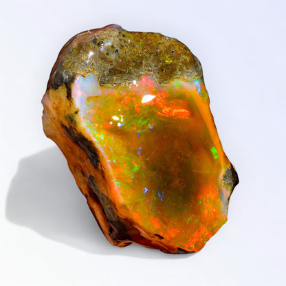 Classic Large Opal Rough 96.00 Carat Natural Ethiopian Opal Raw 40x26 MM