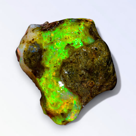 Classic Large Opal Rough 34.50 Carat Natural Ethiopian Opal Raw 24x20 MM