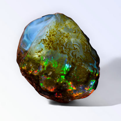 Classic Large Opal Rough 52.50 Carat Natural Ethiopian Opal Raw 24x23 MM