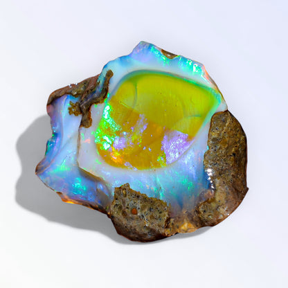 Fabulous Large Opal Rough 27.50 Carat Natural Ethiopian Opal Raw 25x22 MM