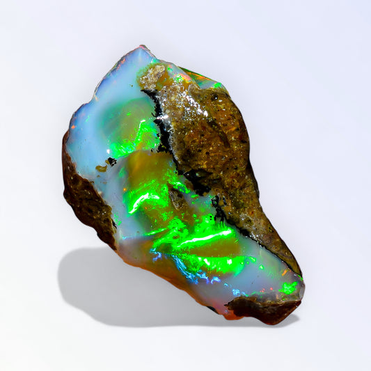 Fantastic Large Opal Rough 16.50 Carat Natural Ethiopian Opal Raw 27x17 MM