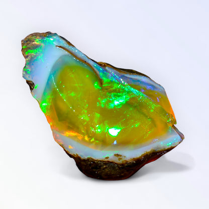 Fantastic Large Opal Rough 16.50 Carat Natural Ethiopian Opal Raw 27x17 MM