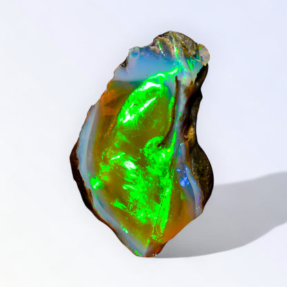 Fantastic Large Opal Rough 16.50 Carat Natural Ethiopian Opal Raw 27x17 MM