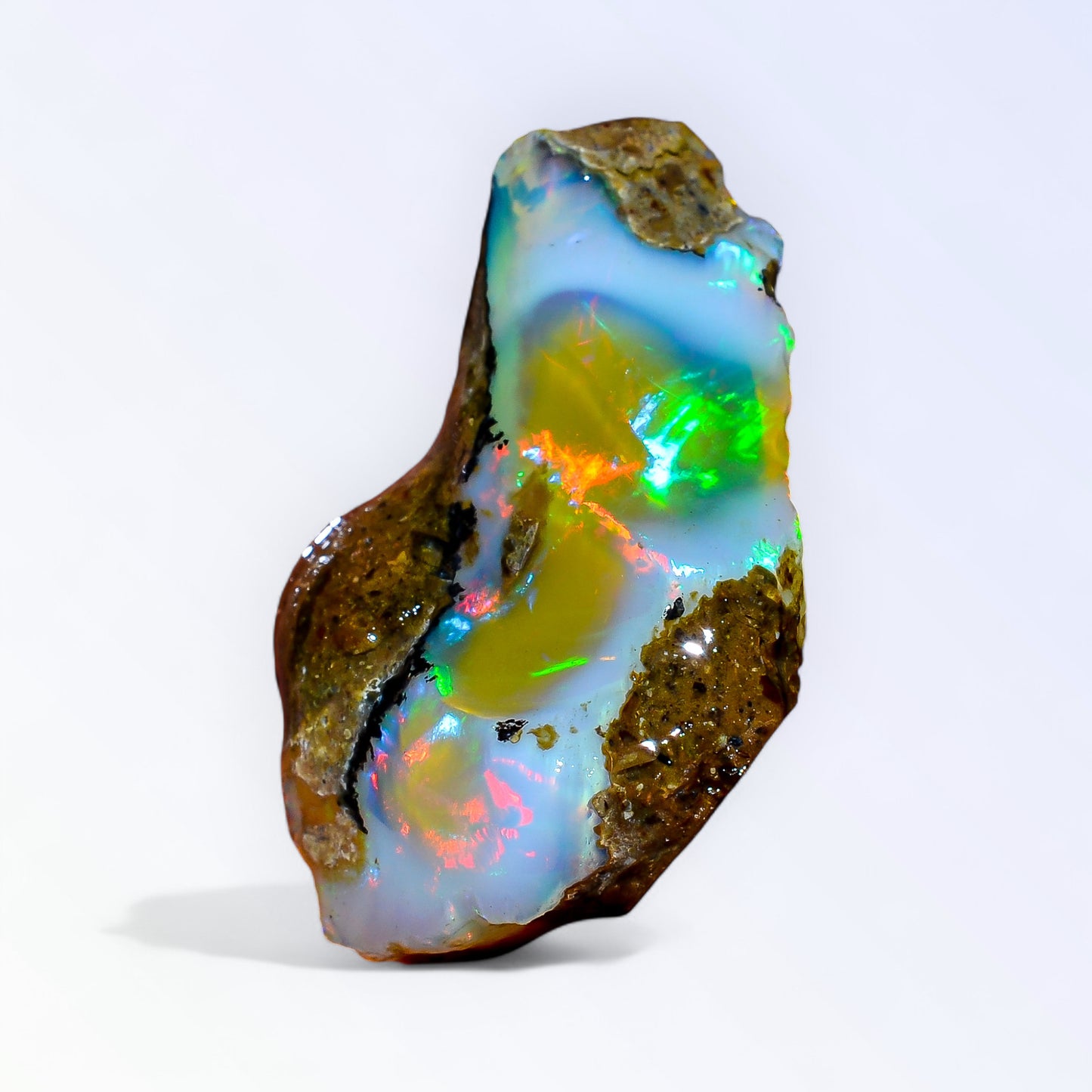 Fantastic Large Opal Rough 16.50 Carat Natural Ethiopian Opal Raw 27x17 MM