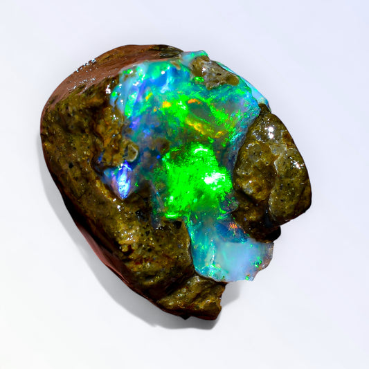 Gorgeous Large Opal Rough 22.00 Carat Natural Ethiopian Opal Raw 19x16 MM