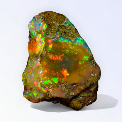 Splendid Opal Rough 47.50 Carat Natural Ethiopian Opal Raw 37x27 MM