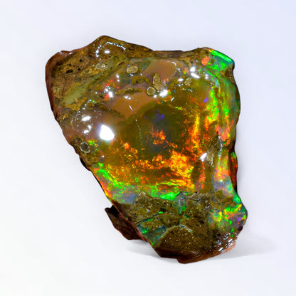Splendid Opal Rough 47.50 Carat Natural Ethiopian Opal Raw 37x27 MM