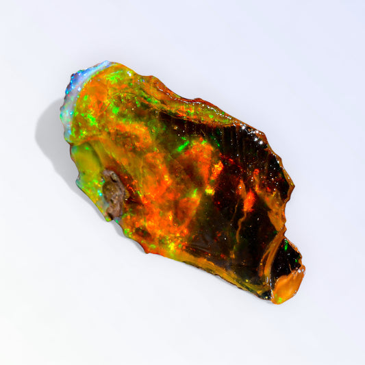 Stunning Opal Rough 31.50 Carat Natural Ethiopian Opal Raw 38x21 MM