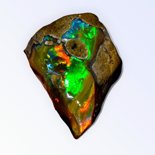 Excellent Opal Rough 49.00 Carat Natural Ethiopian Opal Raw 28x21 MM