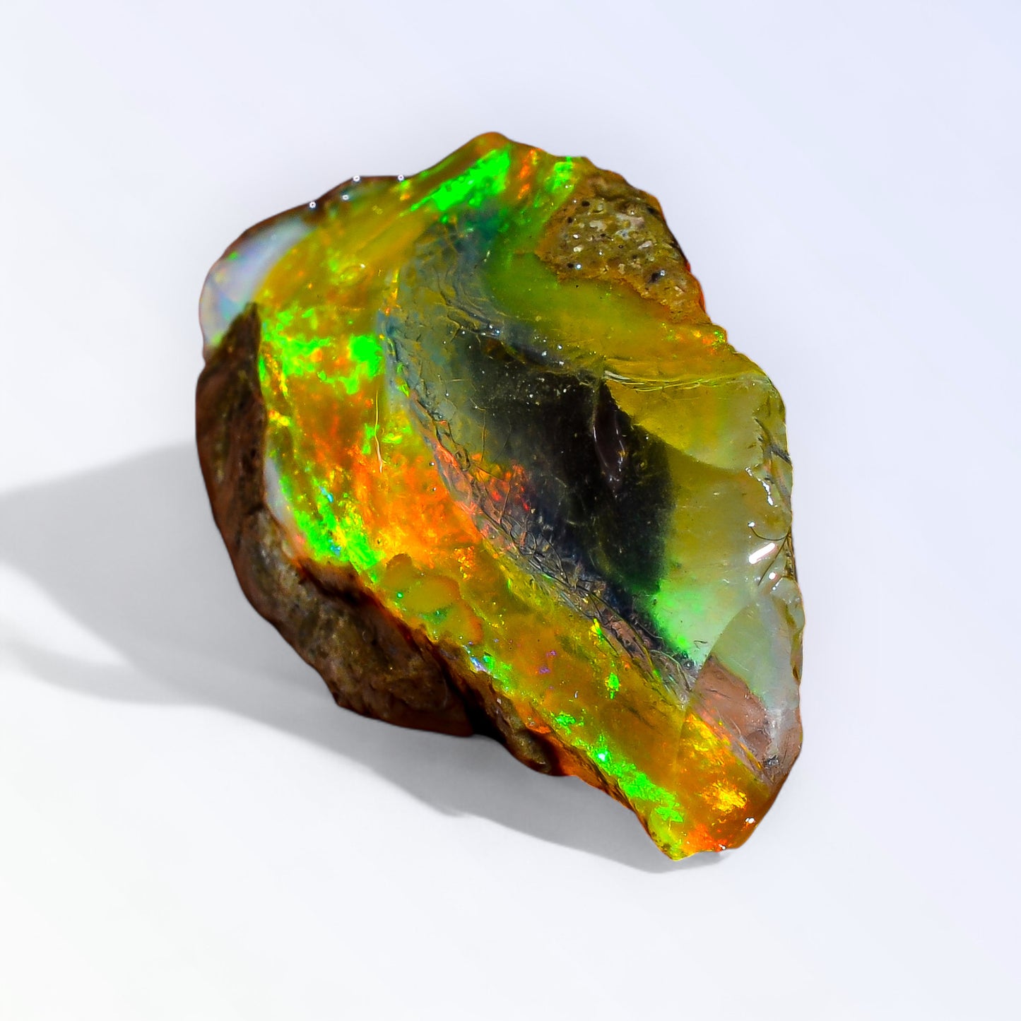 Gorgeous Opal Rough 17.00 Carat Natural Ethiopian Opal Raw 26x16 MM