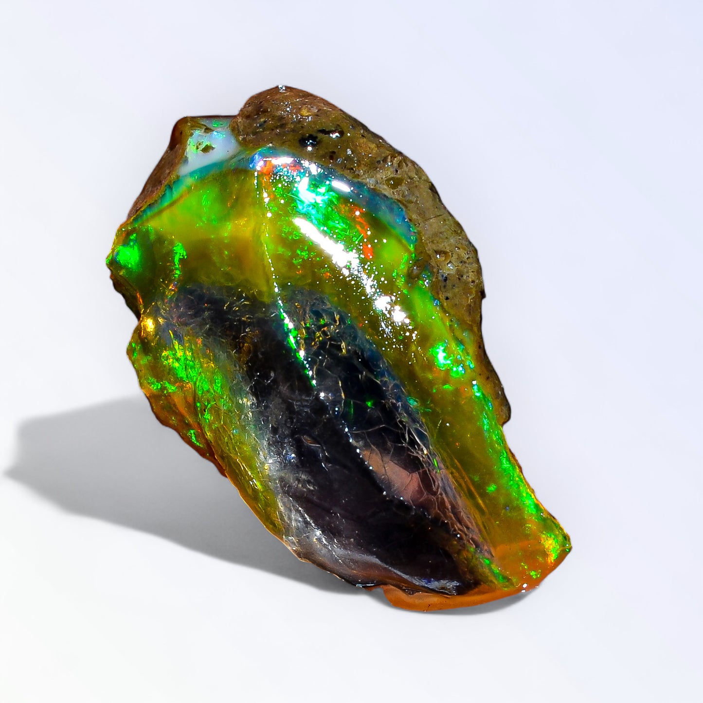 Gorgeous Opal Rough 17.00 Carat Natural Ethiopian Opal Raw 26x16 MM