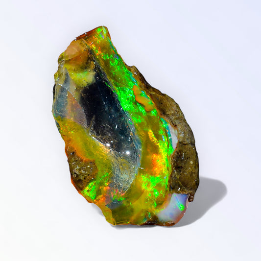 Gorgeous Opal Rough 17.00 Carat Natural Ethiopian Opal Raw 26x16 MM