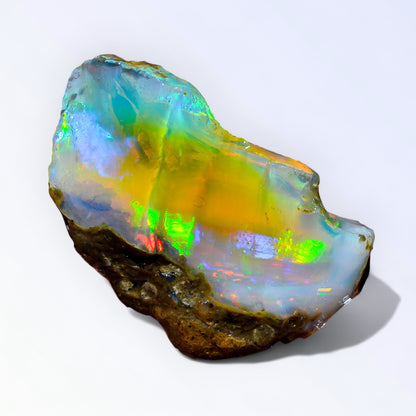 Immaculate Opal Rough 29.00 Carat Natural Ethiopian Opal Raw 28x19 MM